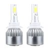 2 PCS 9006 18W 1800 LM 6000K IP68 Casnbus Constant Current Car LED Headlight with 2 COB Lamps, DC 9-36V (White Light) - Image 2