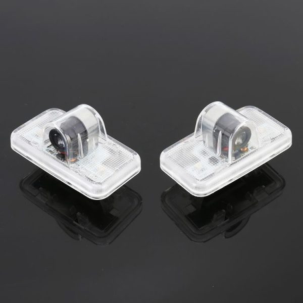 2 PCS LED Car Door Welcome Logo Car Brand 3D Shadow Lights for Renault Koleos 2009-2015 - Image 2