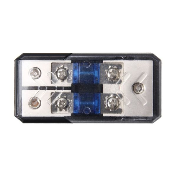Car Stereo Car Audio Fuse Holder Insurance 60A Car Audio Fuse Holder 1 in 2 Ways Car Auto Fuse Holder Blade Fuse Holder for Car Audio - Image 5