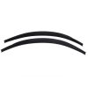 2 PCS 45cm Car Stickers Rubber Large Round Arc Strips Universal Fender Flares Wheel Eyebrow Decal Sticker Eyebrow Car-covers Black Striped Round Arc Strips - Image 2