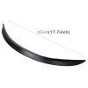 2 PCS 45cm Car Stickers Rubber Large Round Arc Strips Universal Fender Flares Wheel Eyebrow Decal Sticker Eyebrow Car-covers Black Striped Round Arc Strips - Image 4