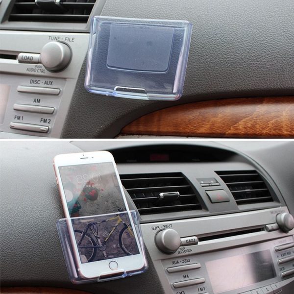 SHUNWEI Car Storage Bag Car Storage Box Bonded Phone Holder Transparent Mobile Phone Box - Image 9