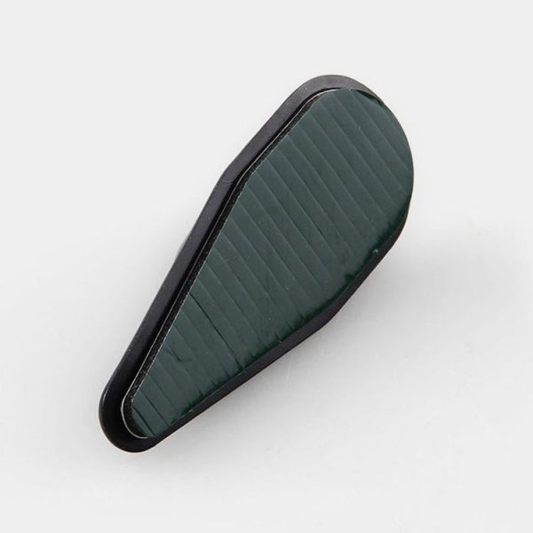 10 PCS Universal Car Carbon Fiber Shark Fin Diffuser Vortex Generator Roof Spoiler - Image 3