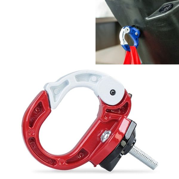 Durable Aluminum Alloy Bag Hook for Motorcycle / Bicycle (Red)