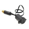 Car 15A 12-24V Multi-functional European Standard Connector Cigarette Lighter for BMW / Motorcycles with 30cm Power Cable - Image 3