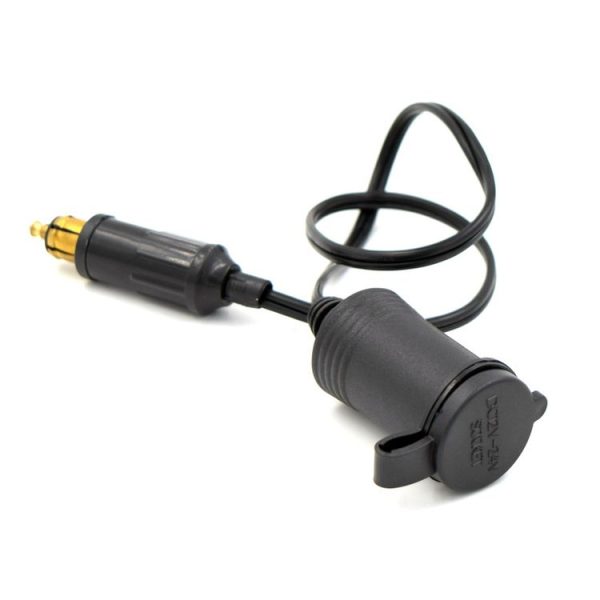 Car 15A 12-24V Multi-functional European Standard Connector Cigarette Lighter for BMW / Motorcycles with 30cm Power Cable - Image 3