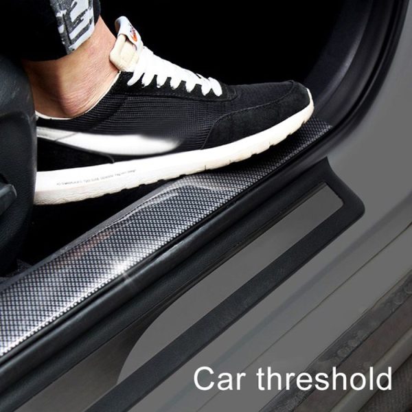 Universal Car Door Threshold Decoration Strip Decorative Sticker, Size: 3CM x 3M (Black) - Image 10