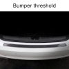 Universal Car Door Threshold Decoration Strip Decorative Sticker, Size: 3CM x 3M (Black) - Image 8