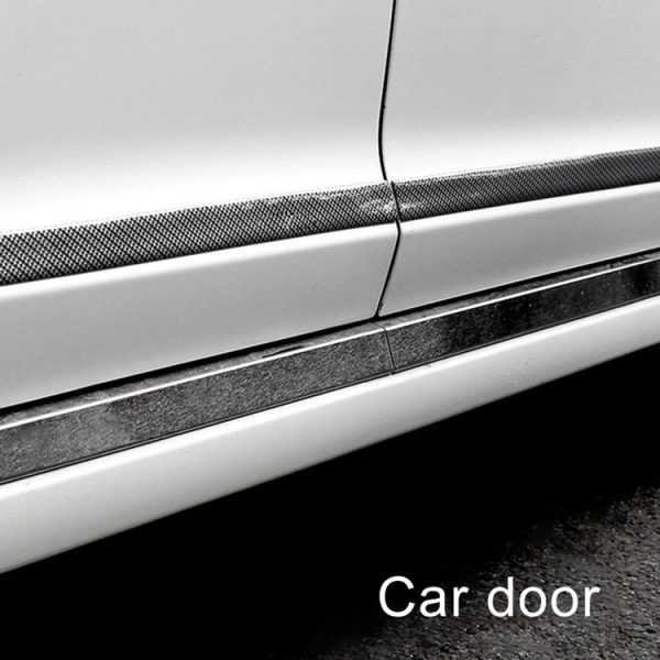 Universal Car Door Threshold Decoration Strip Decorative Sticker, Size: 3CM x 3M (Black) - Image 9