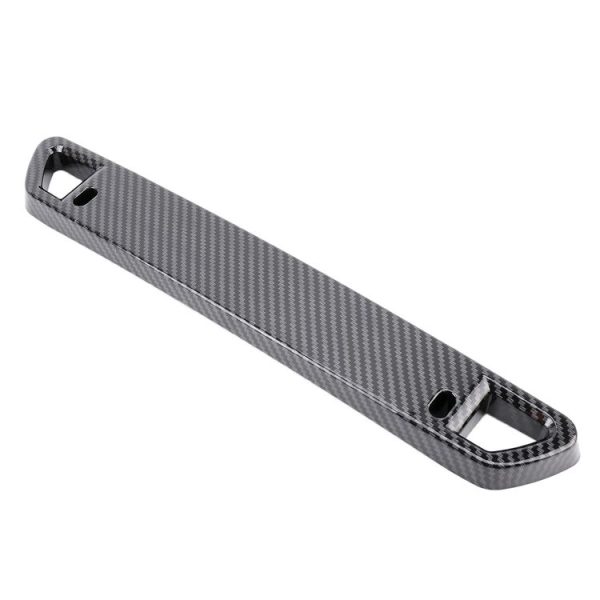 Universal Car License Holder Number Plate Frame Full Carbon Fiber License Plate Holder - Image 2