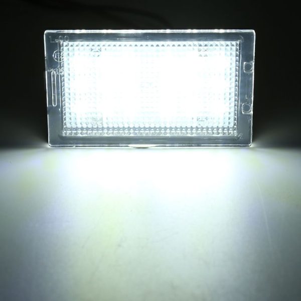 2 PCS DC 12V 3W 150LM 6000K LED License Plate Light 18LEDs SMD-3528 Bulbs Lamps for Land Rover - Image 7