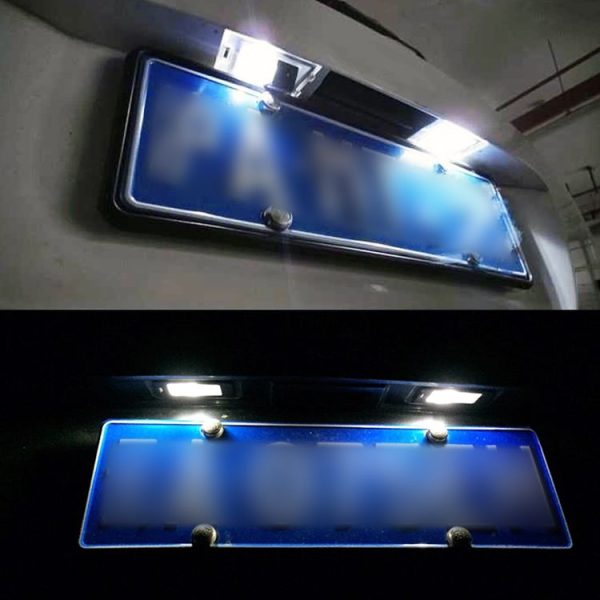 2 PCS DC 12V 3W 150LM 6000K LED License Plate Light 18LEDs SMD-3528 Bulbs Lamps for Land Rover - Image 9