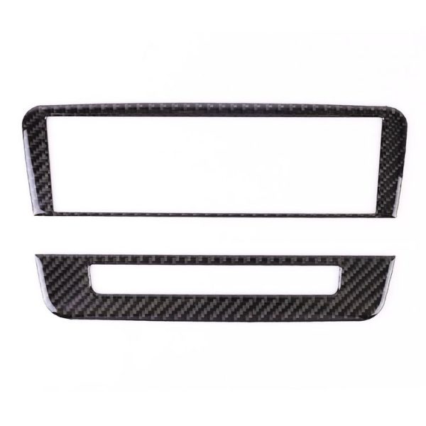 Car Carbon Fiber CD Panel Decorative Sticker for Mercedes-Benz GLA 2015-2018 - Image 2