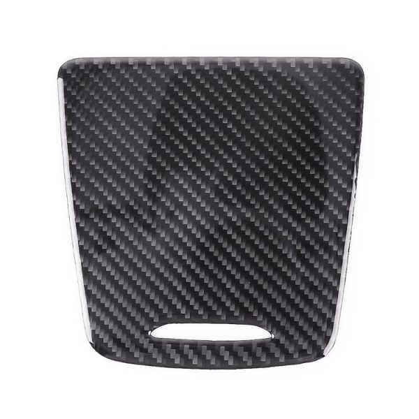 Car Carbon Fiber Storage Box Panel Decorative Sticker for Mercedes-Benz GLA 2015-2018 - Image 2
