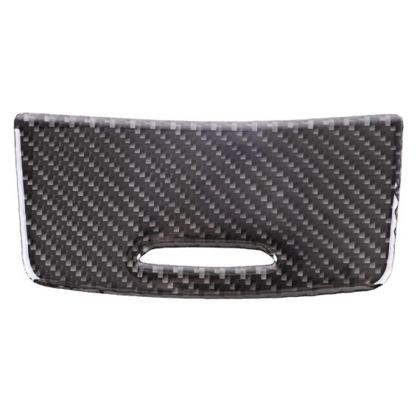 Car Carbon Fiber Ashtray Panel Decorative Sticker for Mercedes-Benz GLA 2015-2018 - Image 2