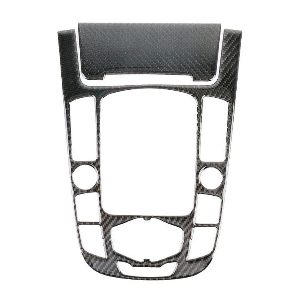 2 PCS Car Carbon Fiber Gear Panel Decorative Sticker for Audi A4L / A5 / Q5 2009-2016 - Image 2