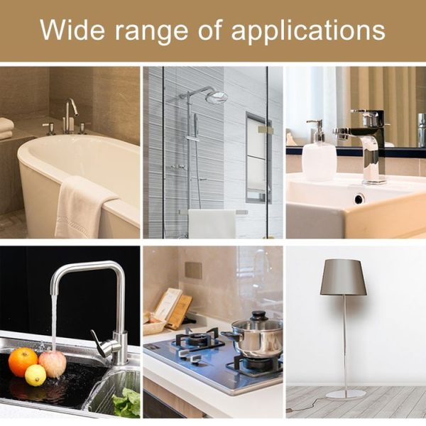 Acrylic Rubber Kitchen and Bathroom Waterproof Moisture-proof Tape Mildew Proof Stickers Size: 2cm x 3m, Thickness: 0.5mm - Image 10