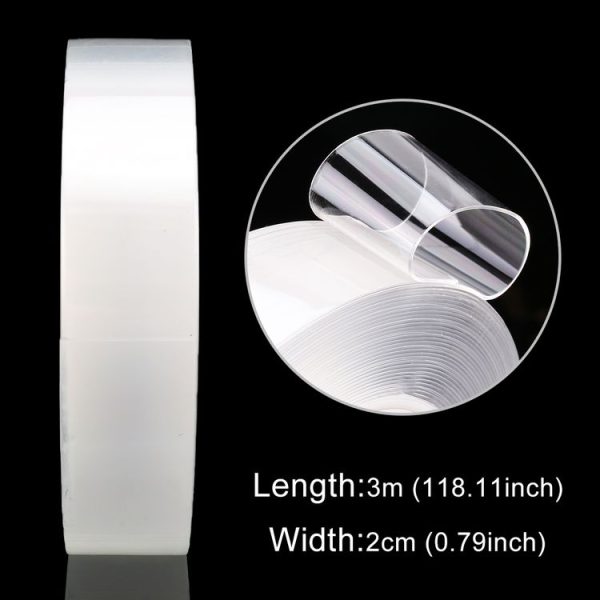 Acrylic Rubber Kitchen and Bathroom Waterproof Moisture-proof Tape Mildew Proof Stickers Size: 2cm x 3m, Thickness: 0.5mm - Image 4