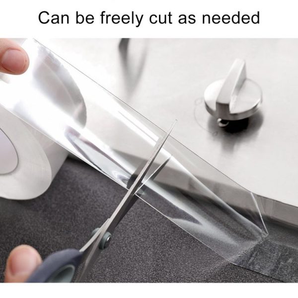 Acrylic Rubber Kitchen and Bathroom Waterproof Moisture-proof Tape Mildew Proof Stickers Size: 2cm x 3m, Thickness: 0.5mm - Image 7