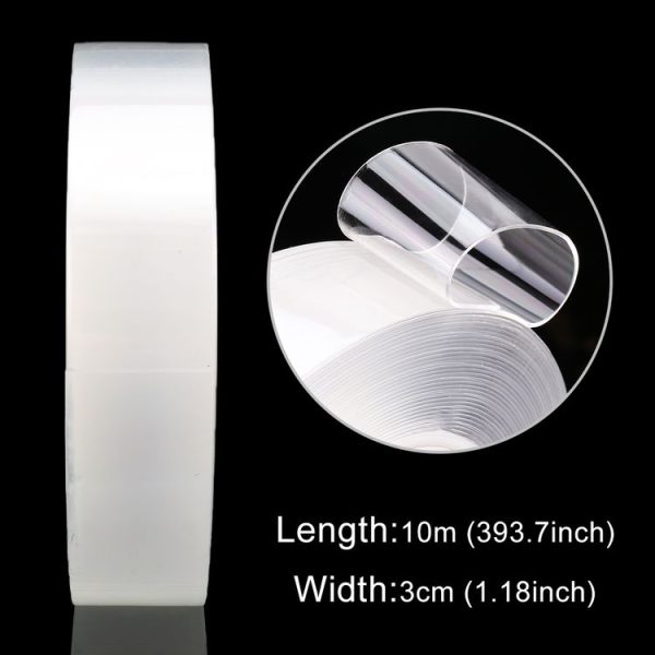 Acrylic Rubber Kitchen and Bathroom Waterproof Moisture-proof Tape Mildew Proof Stickers Size: 3cm x 10m, Thickness: 0.5mm - Image 4