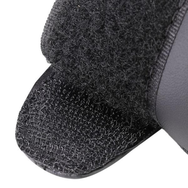 Universal Nonslip Breathable Genuine Leather Car Gear Shift Knob Cover (Black) - Image 7