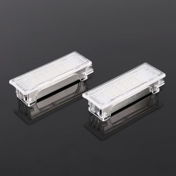 2 PCS LED Car DC 12V 1.5W 6000K 100LM Door Lights 18LEDs SMD-3528 Lamps for BMW E81 (White Light) - Image 2