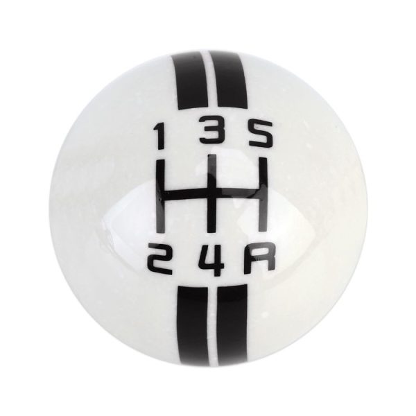 Universal Vehicle Ball Shape Modified Resin Shifter Manual 5-Speed Gear Shift Knob (Black) - Image 4