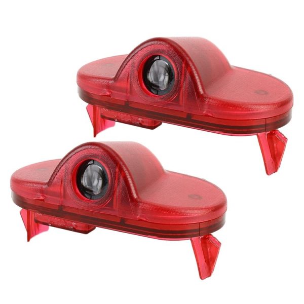 2 PCS DC12V 2.7W Car Door Logo Light Brand Shadow Lights Courtesy Lamp for Volkswagen - Image 2