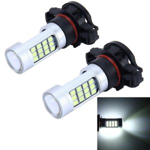 2 PCS H16 10W 900 LM 8000K Car Fog Light with 42 SMD-2835 Lamps, DC 12V (White Light)