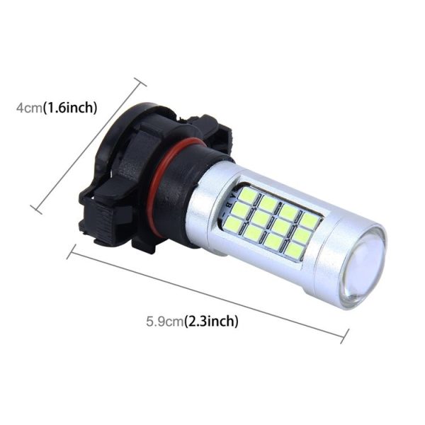 2 PCS H16 10W 900 LM 8000K Car Fog Light with 42 SMD-2835 Lamps, DC 12V (White Light) - Image 5