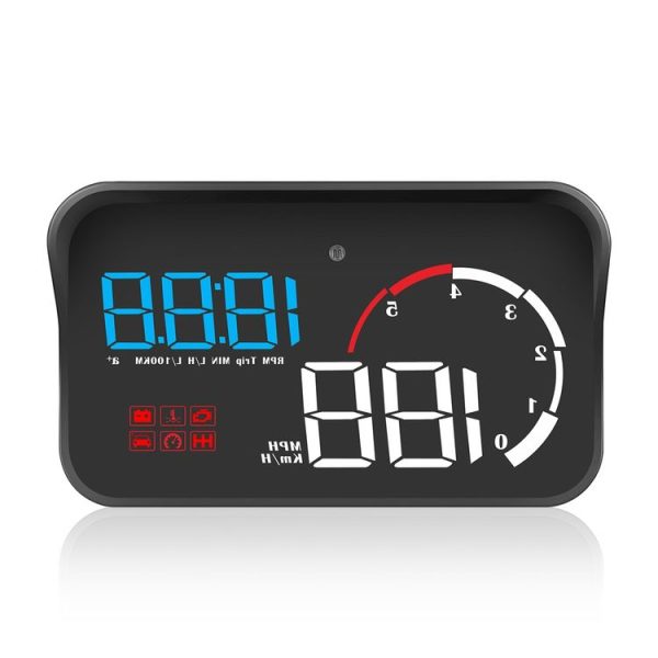 M10 3.5 inch Universal Car OBD2 HUD Vehicle-mounted Head Up Display (Blue) - Image 2