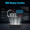 M10 3.5 inch Universal Car OBD2 HUD Vehicle-mounted Head Up Display (Blue) - Image 3
