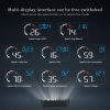 M10 3.5 inch Universal Car OBD2 HUD Vehicle-mounted Head Up Display (Blue) - Image 9