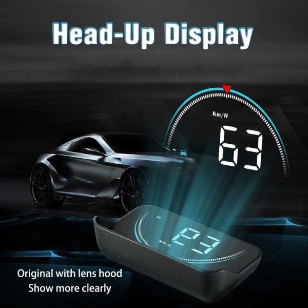 M8 3.5 inch Universal Car OBD2 HUD Vehicle-mounted Head Up Display - Image 2