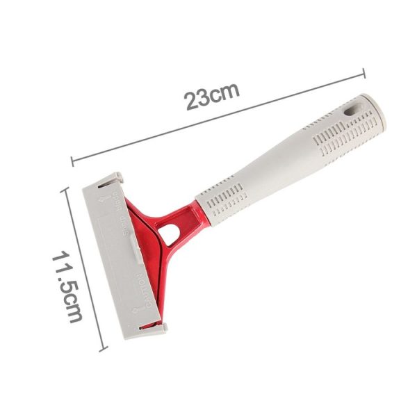 Pure Metal Blade Car Window Film Scraper Cleaner Tool Car Window Sun Visor Film Installation Tint Tool With Cover - Image 3