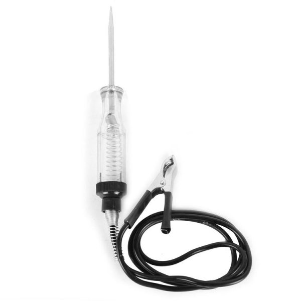 1M Car Voltage Circuit Tester for 6-24V DC Long Systems Probe Continuity Test Light - Image 2
