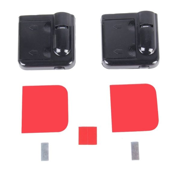 2 PCS LED Ghost Shadow Light, Car Door LED Laser Welcome Decorative Light, Display Logo for Benz Car Brand (Black) - Image 7