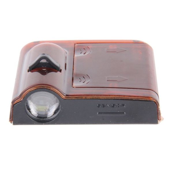 2 PCS LED Ghost Shadow Light, Car Door LED Laser Welcome Decorative Light, Display Logo for Renault Car Brand (Red) - Image 2