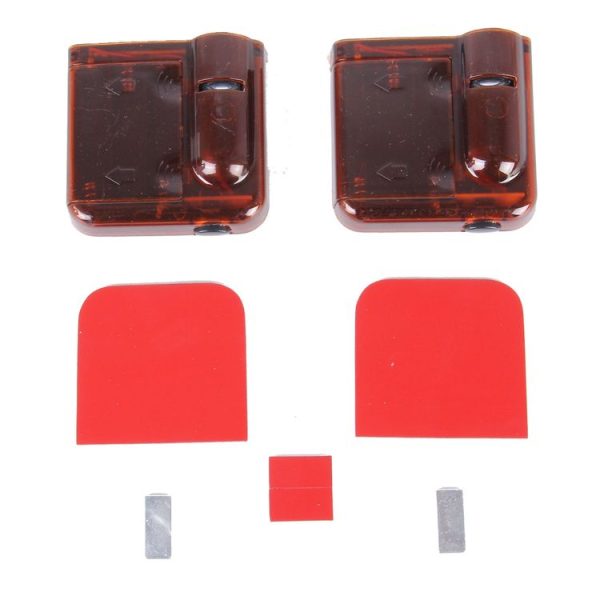 2 PCS LED Ghost Shadow Light, Car Door LED Laser Welcome Decorative Light, Display Logo for Renault Car Brand (Red) - Image 7