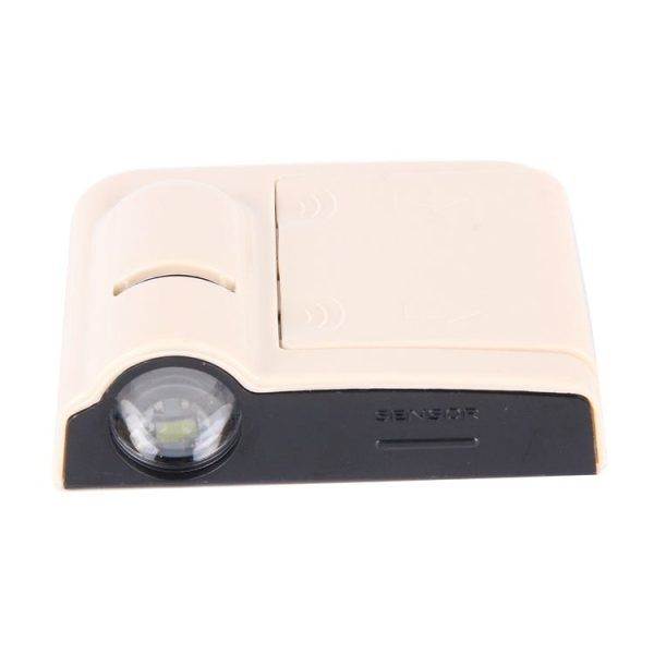 2 PCS LED Ghost Shadow Light, Car Door LED Laser Welcome Decorative Light, Display Logo for Citroen Car Brand (Khaki) - Image 2