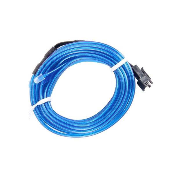 2M Cold Light Flexible LED Strip Light For Car Decoration (Blue Light) - Image 2