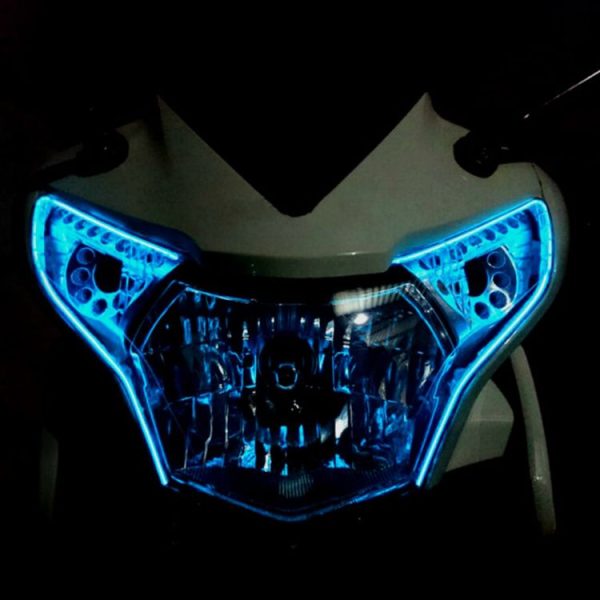 2M Cold Light Flexible LED Strip Light For Car Decoration (Blue Light) - Image 7