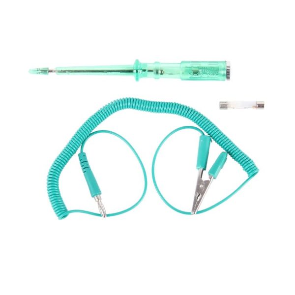 CNJB-85486 Circuit Tester and Electrical Voltage Detector Pen Set With Crocodile Clip And Replaceable Lamp 6-24V, Wire Length: 80cm - Image 5