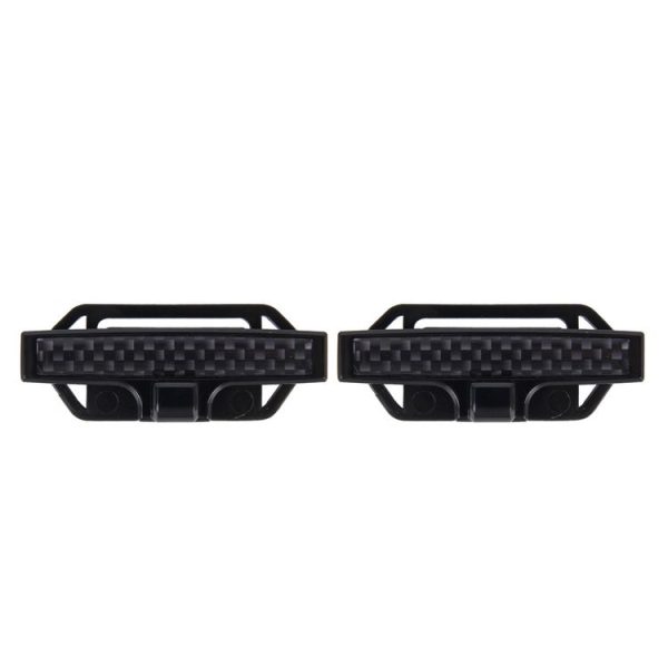 DM-013 2PCS Universal Fit Car Seatbelt Adjuster Clip Belt Strap Clamp Shoulder Neck Comfort Adjustment Child Safety Stopper Buckle (Black) - Image 2