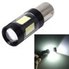 1156 / BA15S 7W 420LM 42LEDs DC 12V SMD-3528 Car Tail Bulb Turn Signal Auto Reverse Lamp Daytime Turn Running Light Car Source (White Light)