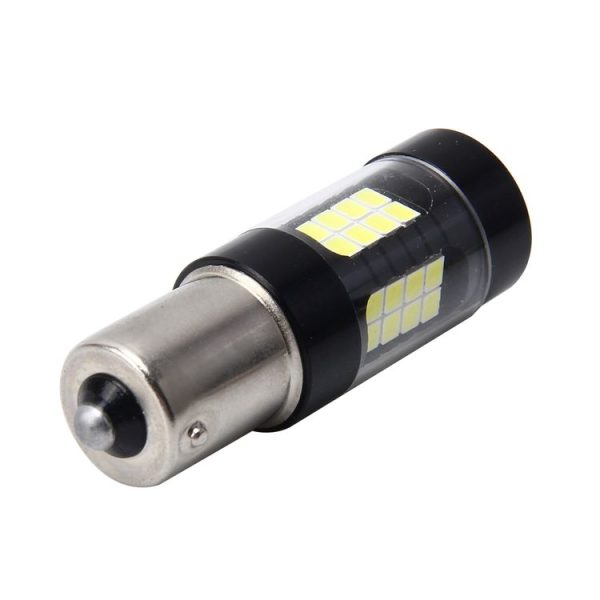 1156 / BA15S 7W 420LM 42LEDs DC 12V SMD-3528 Car Tail Bulb Turn Signal Auto Reverse Lamp Daytime Turn Running Light Car Source (White Light) - Image 3