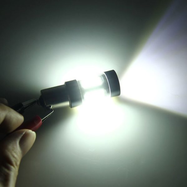 1156 / BA15S 7W 420LM 42LEDs DC 12V SMD-3528 Car Tail Bulb Turn Signal Auto Reverse Lamp Daytime Turn Running Light Car Source (White Light) - Image 6