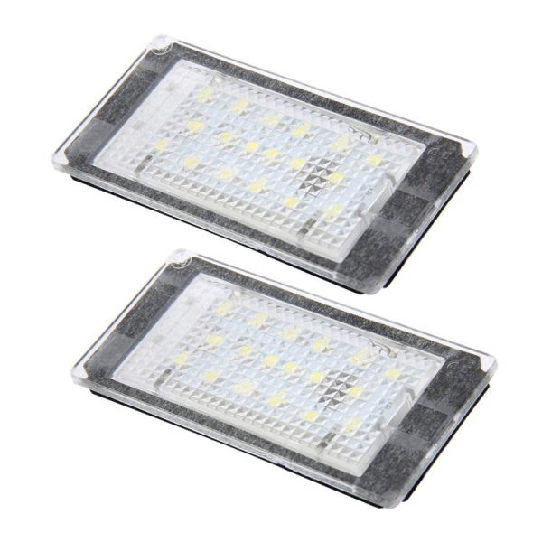 2 PCS License Plate Light with 18 SMD-3528 Lamps for BMW E46 2D M3 1998-2003, 2W 120LM, 6000K, DC12V (White Light) - Image 2
