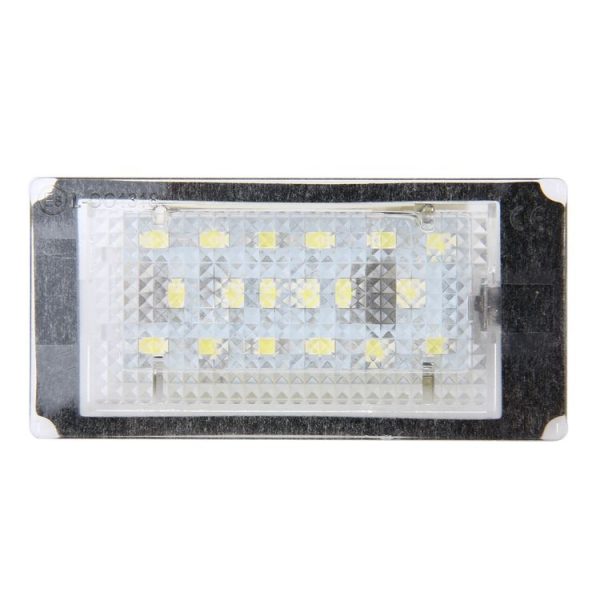 2 PCS License Plate Light with 18 SMD-3528 Lamps for BMW E46 2D M3 1998-2003, 2W 120LM, 6000K, DC12V (White Light) - Image 4