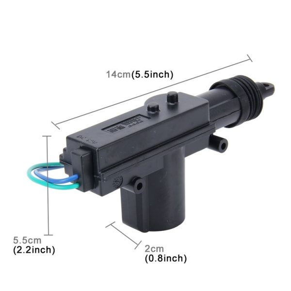 Car Auto Vice Driving Seat Door Central Lock Keyless Entry Locking, DC 12V - Image 3